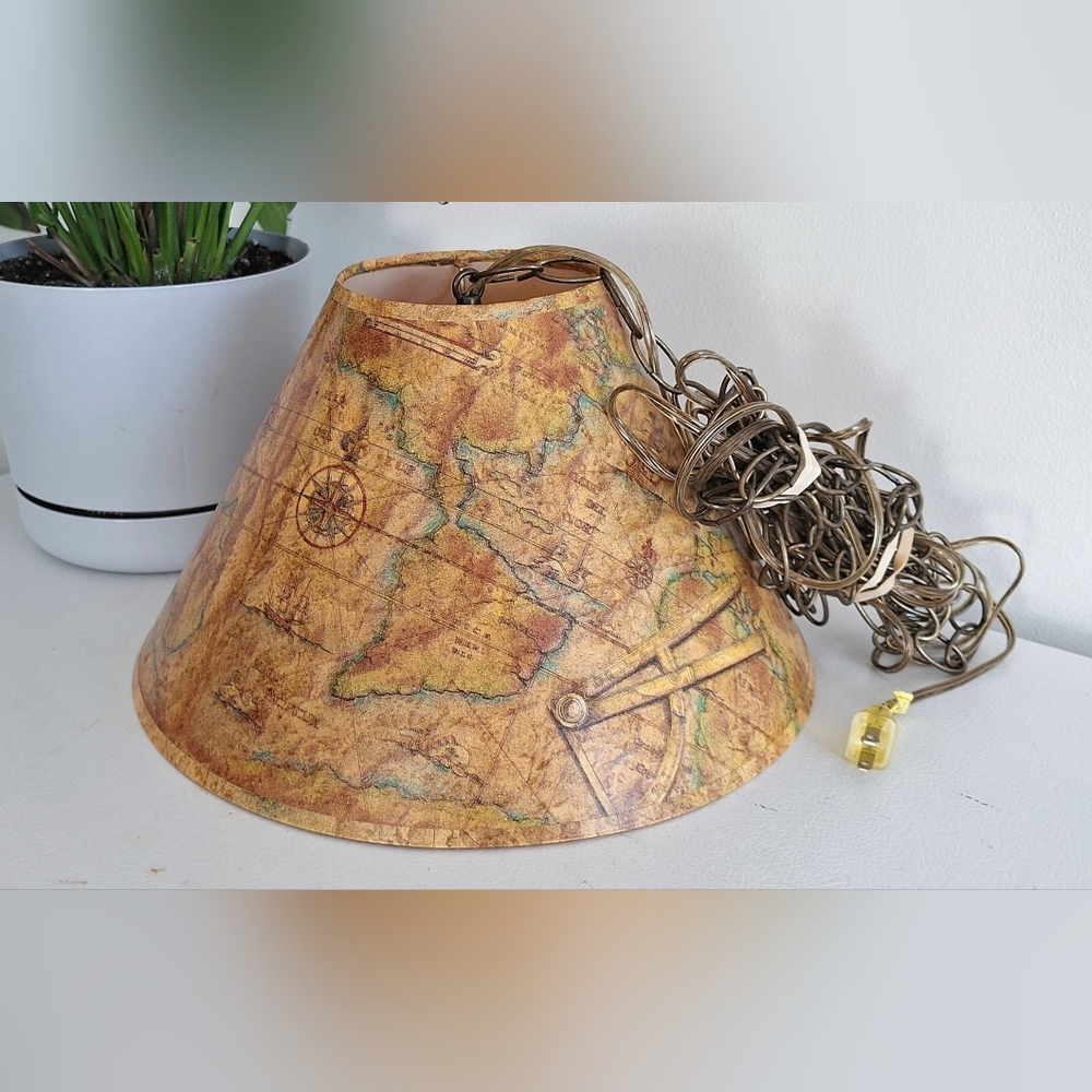 Hanging lamp Map Design